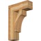 Ekena Millwork Westlake Block Rough Sawn Bracket, Western Red Cedar, 6"W x 20"D x 28"H BKT06X20X28WTL05RWR - alternate 1